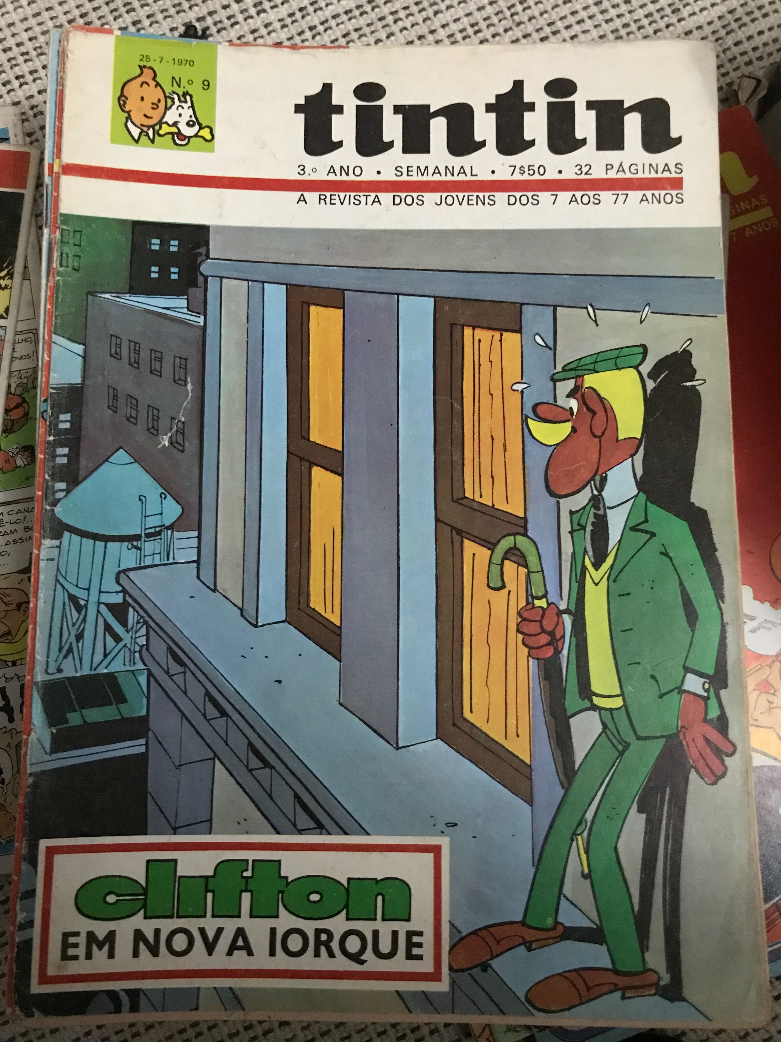 Tintin revistas semanais