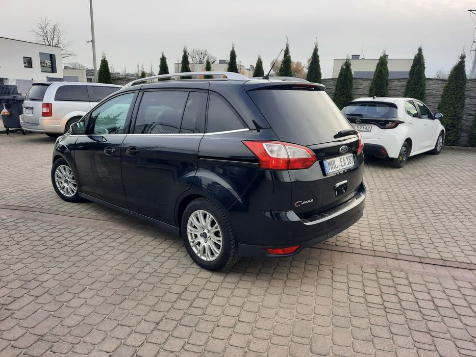 Ford Grand C Max wersja Titanium 7.os bezwypadkowy
