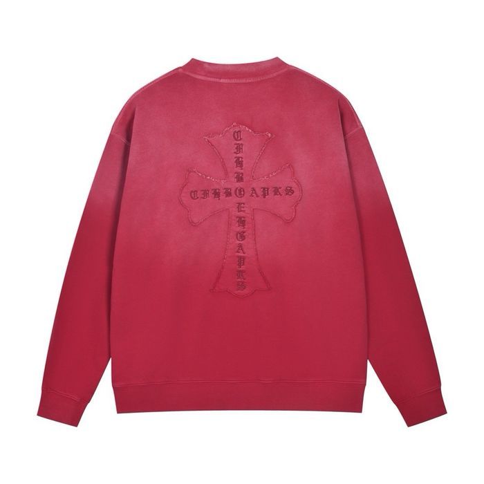 Chrome Hearts свитшот реглан батник мужской кофта худи красная