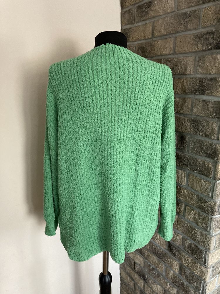 Nowy zielony sweter Zara rozmiar S szenila