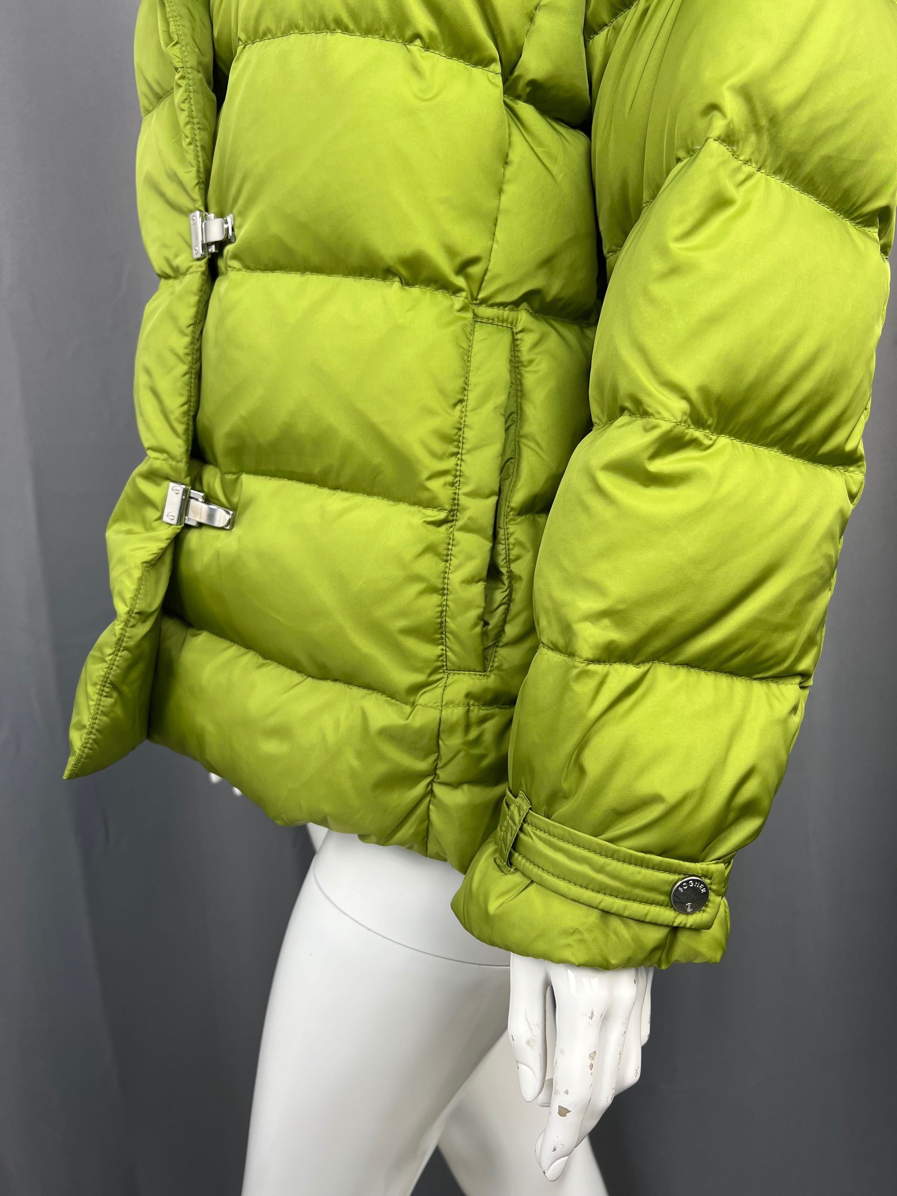 BOGNER Puffer Jacket яскравий дутий пуховик БОГНЕР салатовий зелений