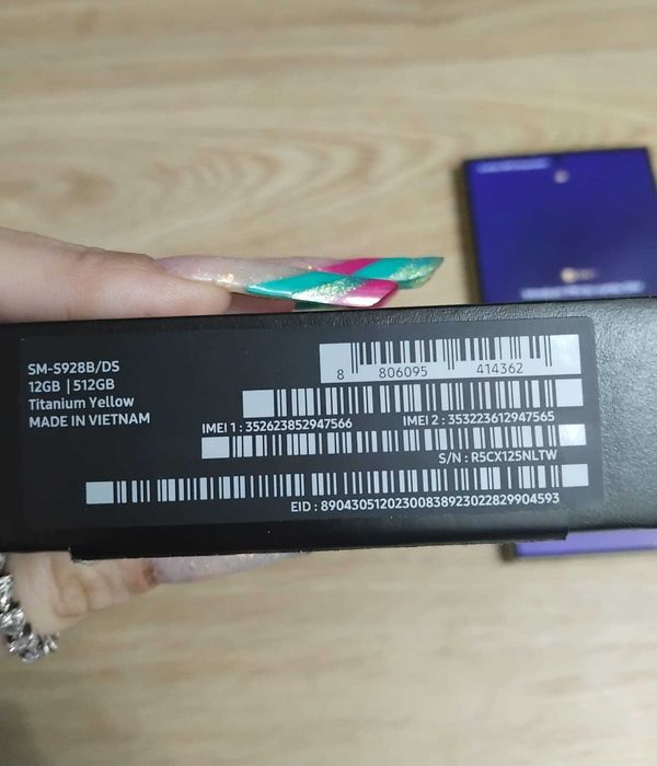 Samsung S24 Ultra 512gb Titanium Yellow