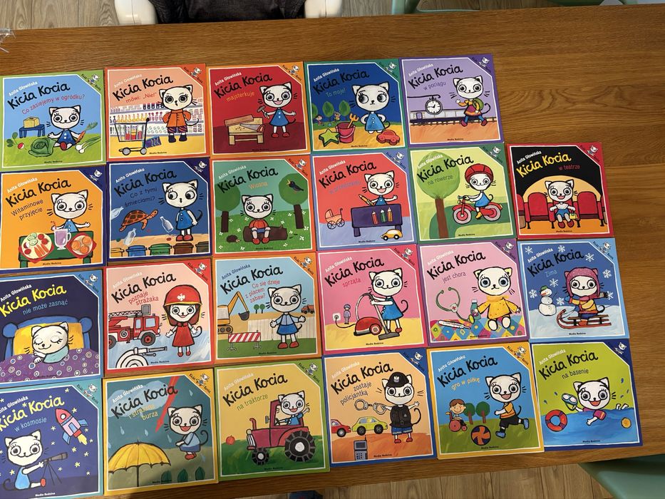 Kicia Kocia książeczki 23 sztuki zestaw