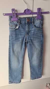 Spodnie jeans dziewczęce 104