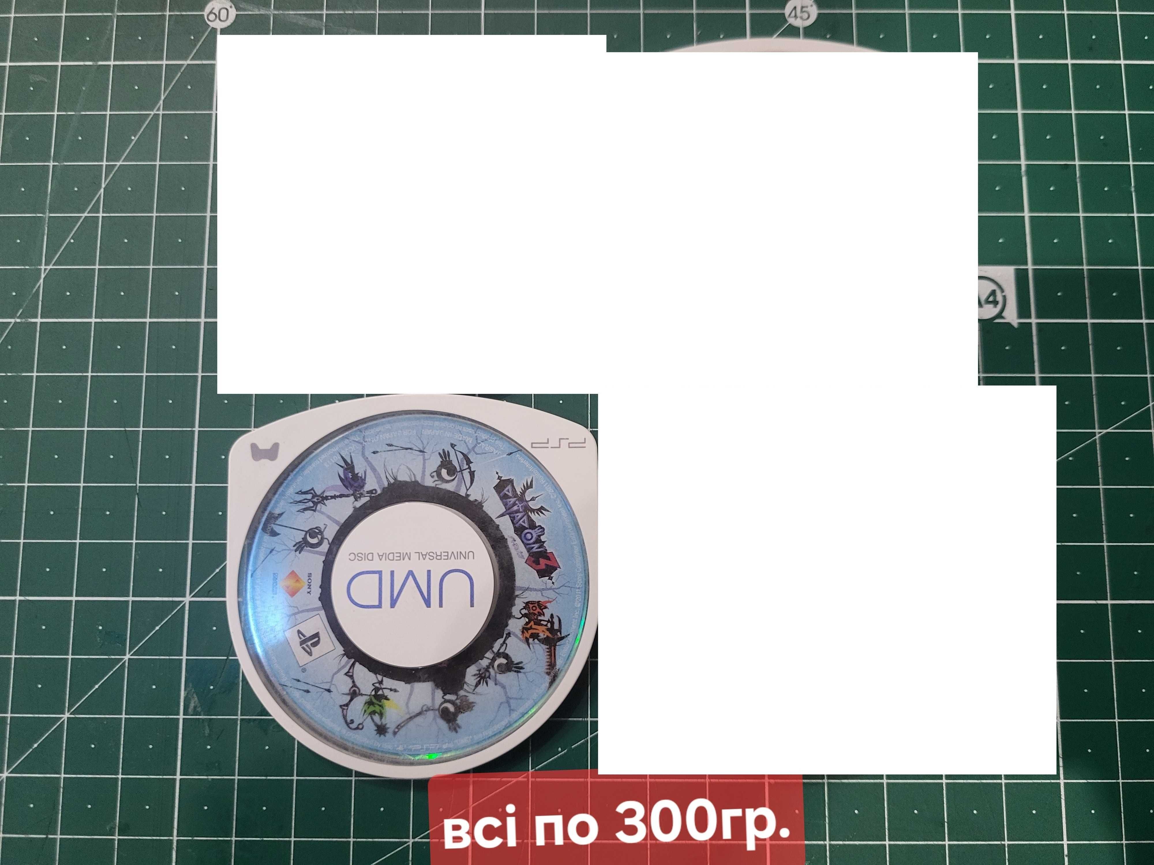 PSP игры ( UMD носители) без боксов и с боксами.