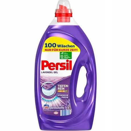 PERSIL żel do prania tkanin kolorowych LAVENDER 100 PRAŃ z Niemiec