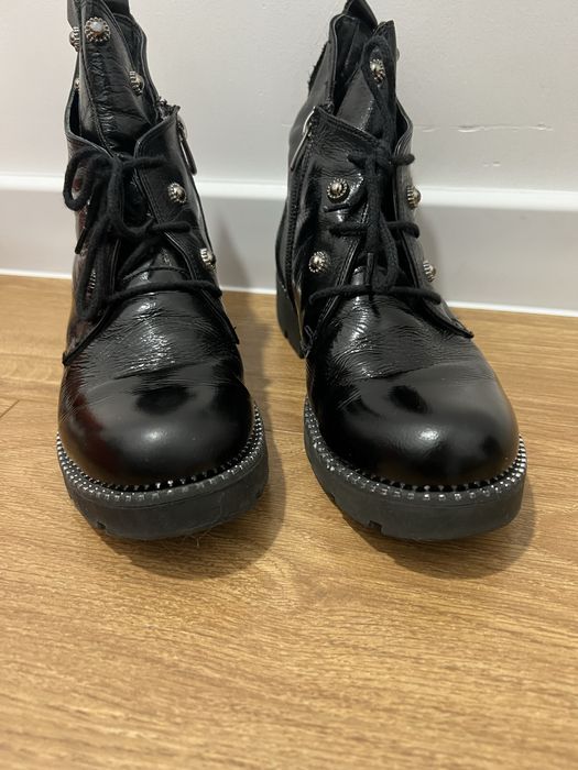 Сапожки шкіряні осінь 34 р