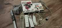 Konsola Nintendo Wii+ okablowanie+ gry