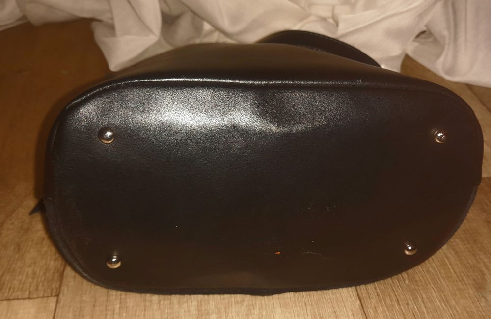 Сумка натур.  замша.