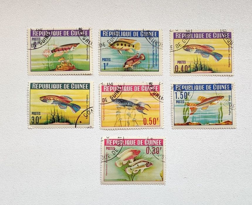 Гвинея, 1964 г. "Аквариумные рыбки"