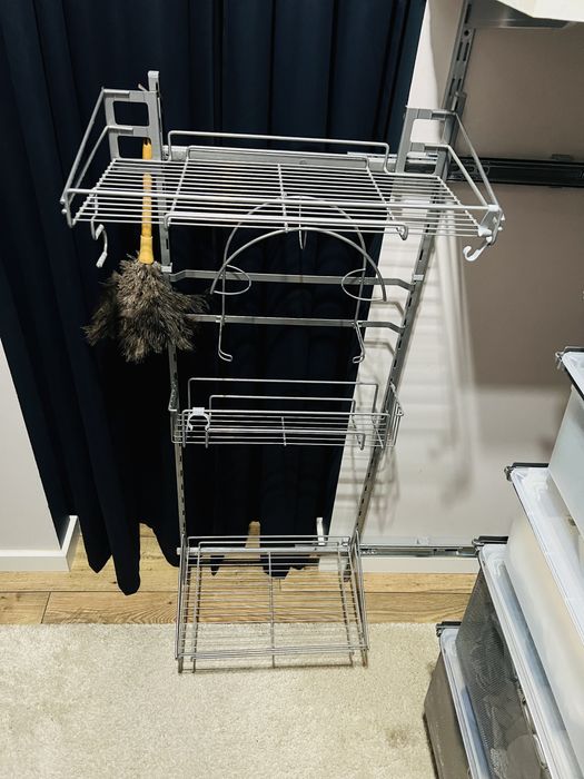 IKEA UTRUSTA Wnętrze szafy gospodarczej 140 cm