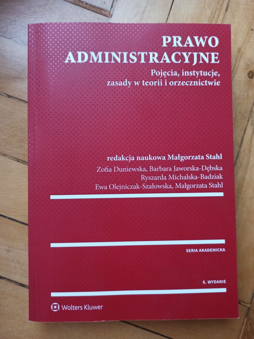 Prawo administracyjne Małgorzata Stahl