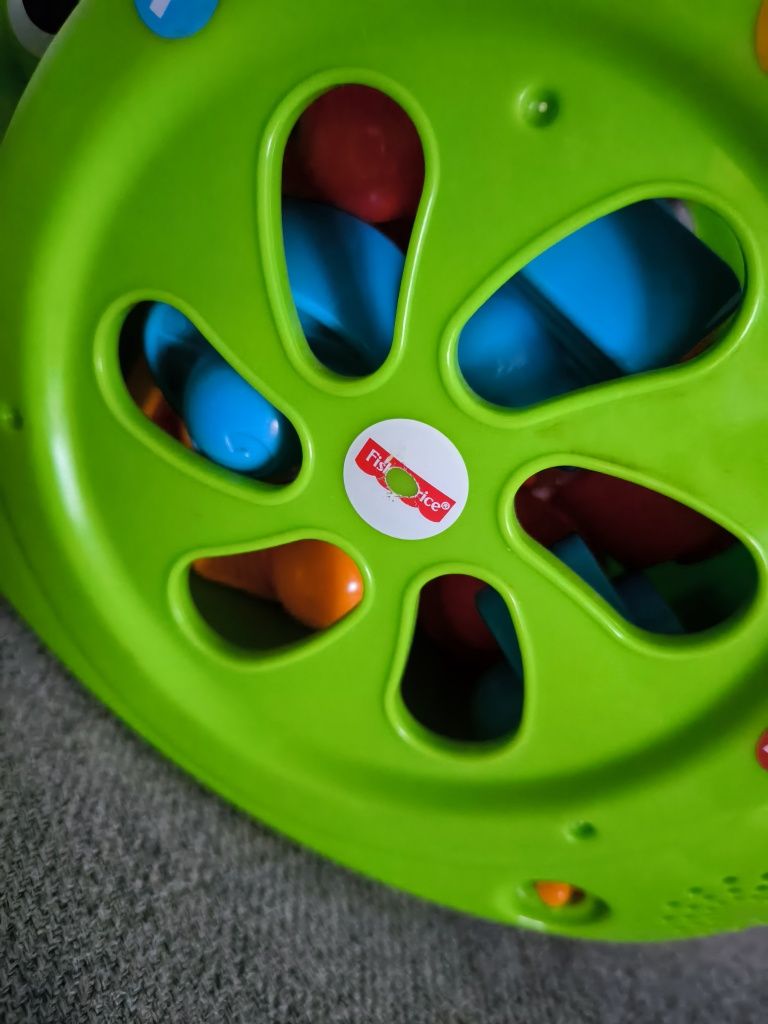 Sorter ślimak Fisher Price zabawka interaktywna edukacyjna