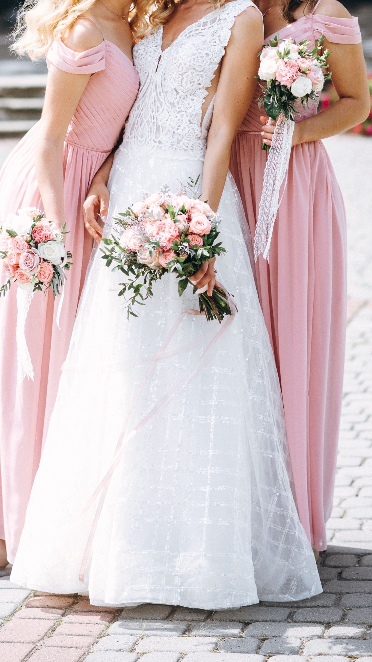 Стильна весільна сукня. Свадебное платье S