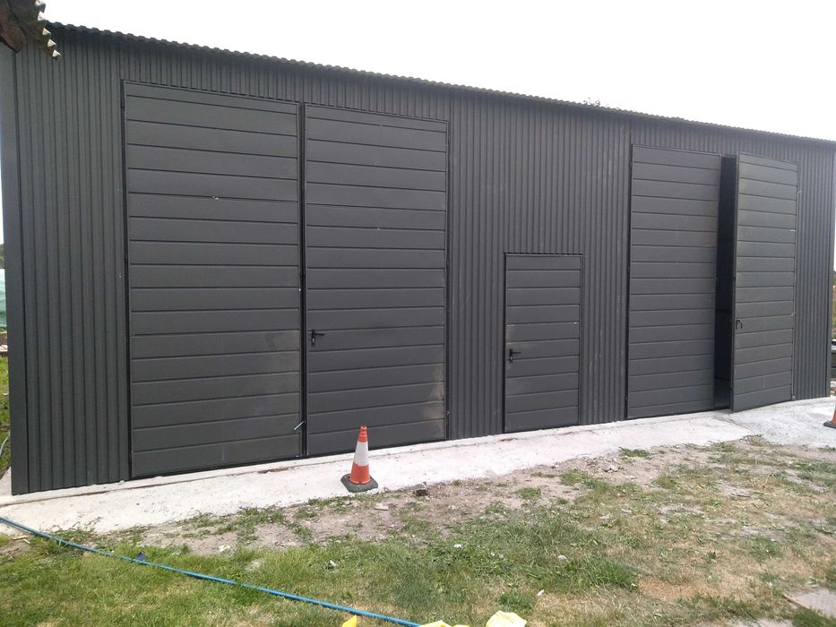 Hala Magazyn, Wiata Garaż blaszany, Blaszak 10x6  różne rozmiary PROMO