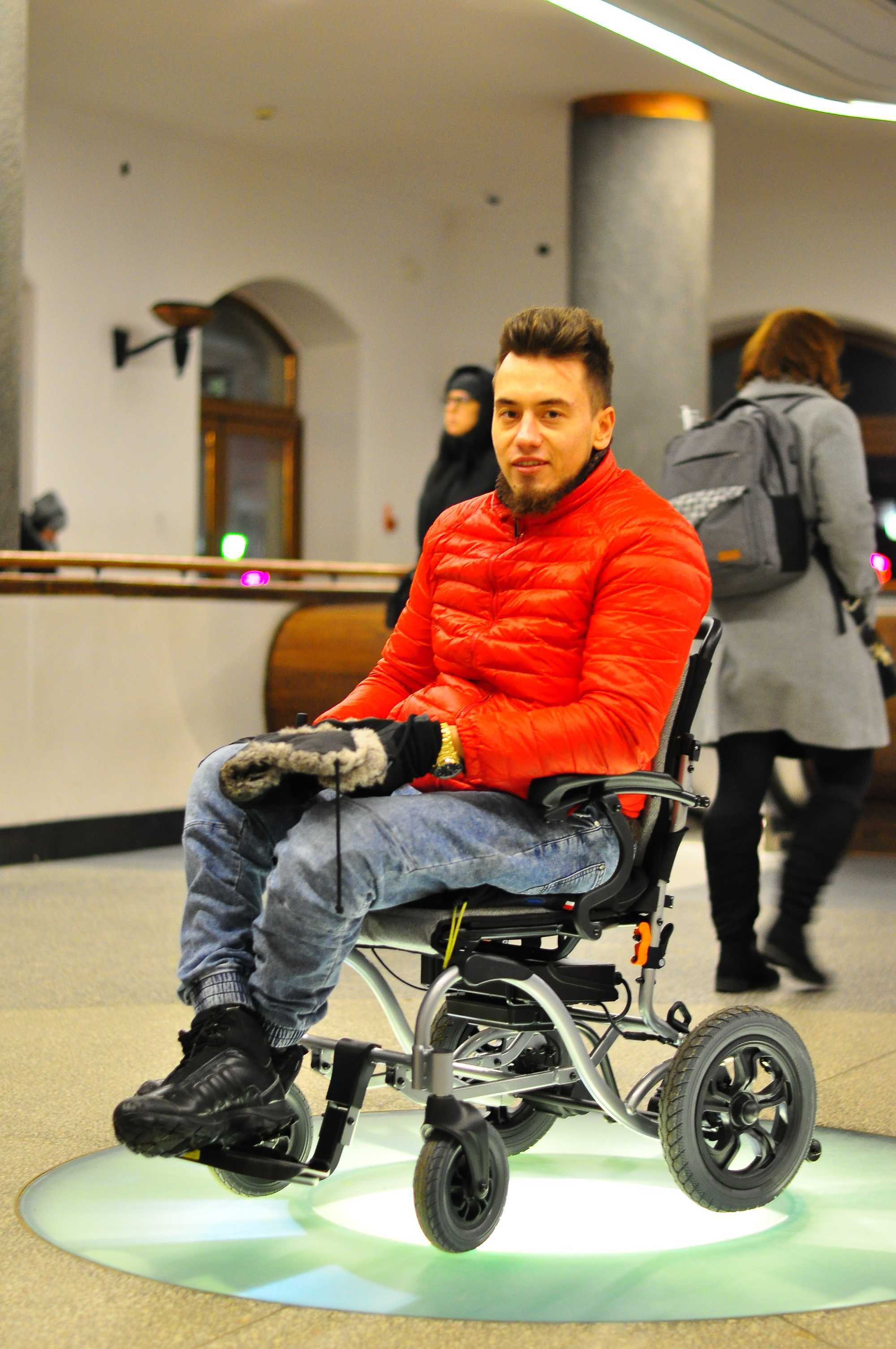 EXCEL 50R+ wózek inwalidzki z dof. NFZ + Aktywny Samorząd