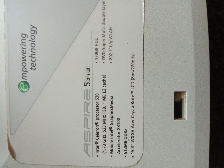 Laptop Acer Aspire