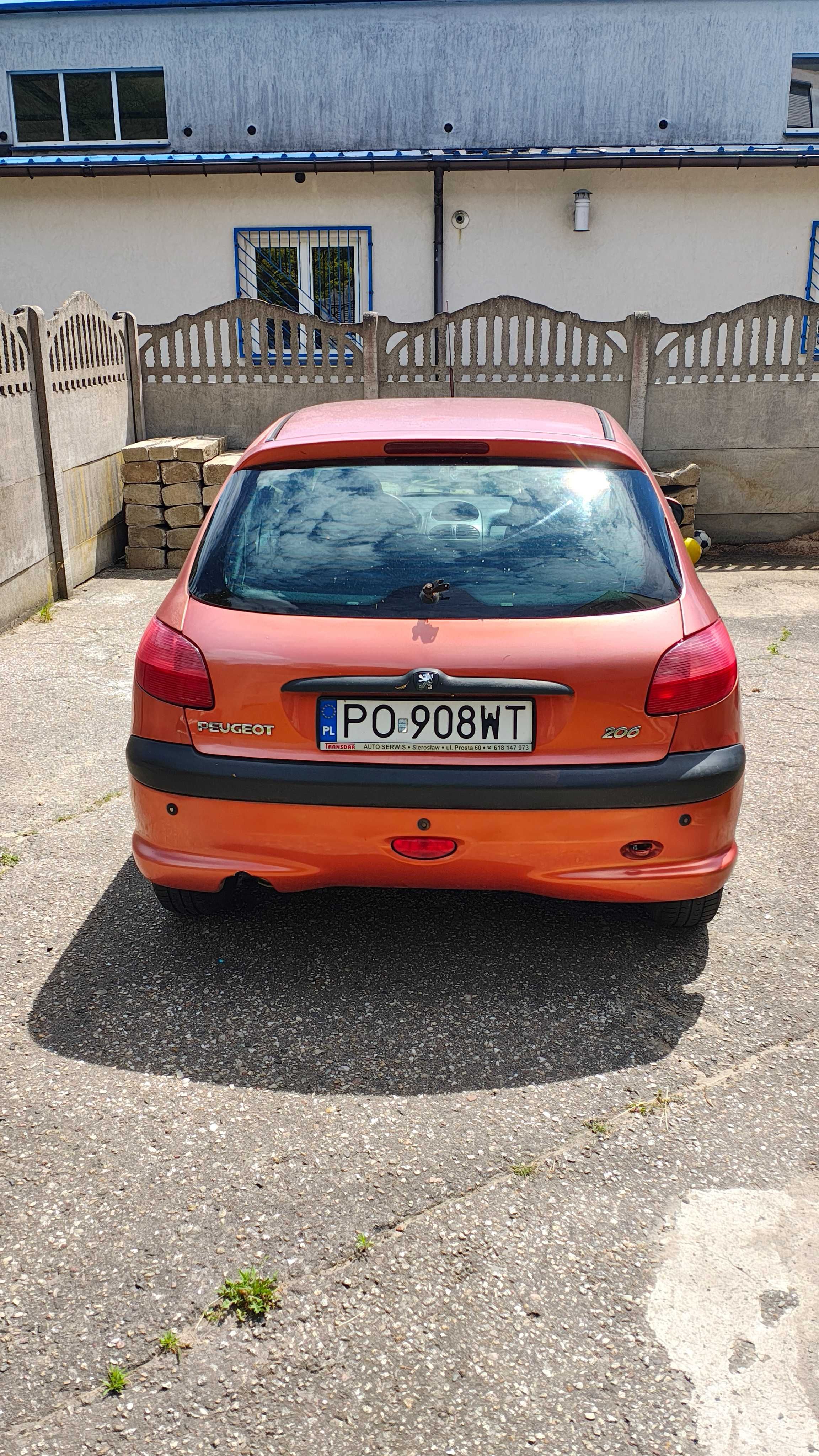 Peugeot 206 1.4 benzyna