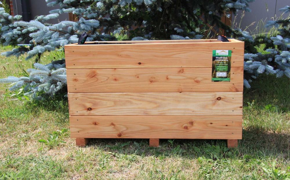 donica modrzewiowa modrzew różne rodzaje donica drewniana ogrodowa