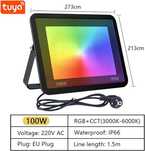 Naświetlacz 100w z RGB Starowany telefonem Tuya