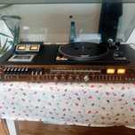 Gramofon radio kasety
