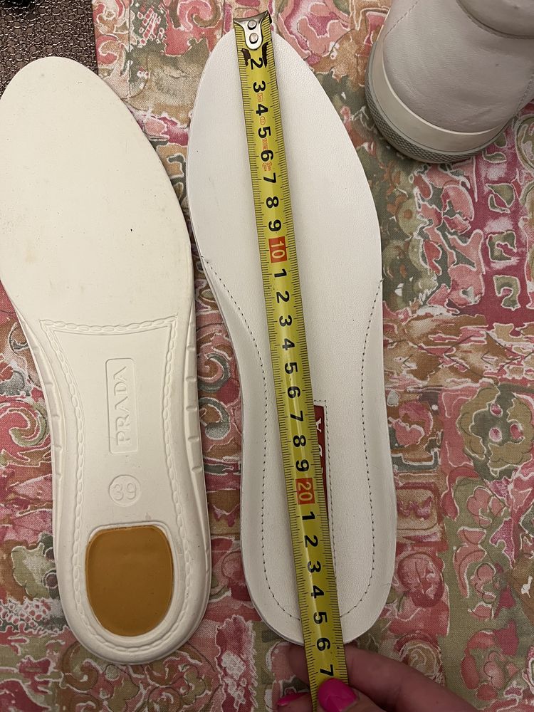 Prada ботинки, кеды, р 39-40, оригинал
