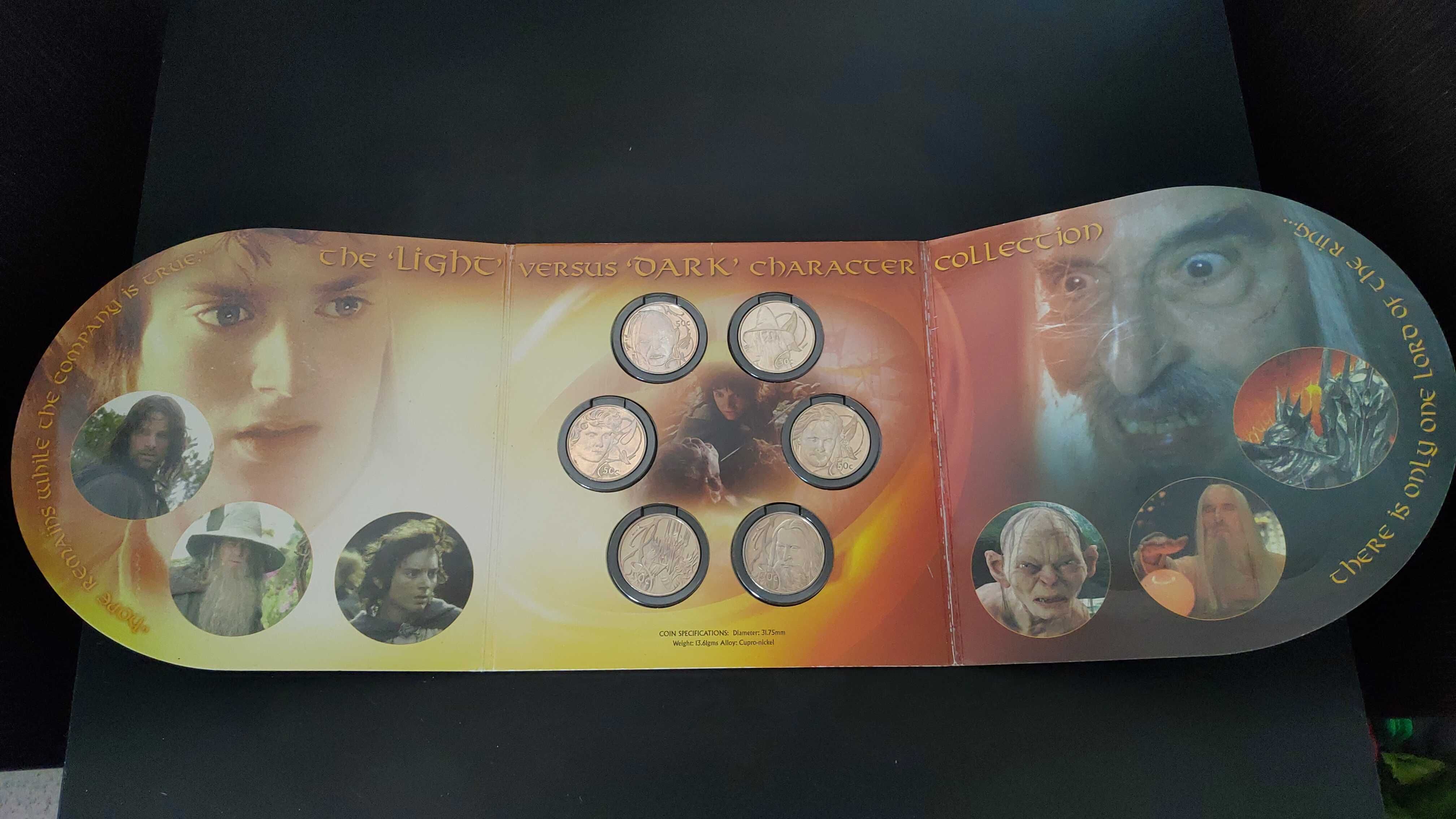 Coleção moedas "Senhor dos Anéis" - Nova Zelândia - 2003