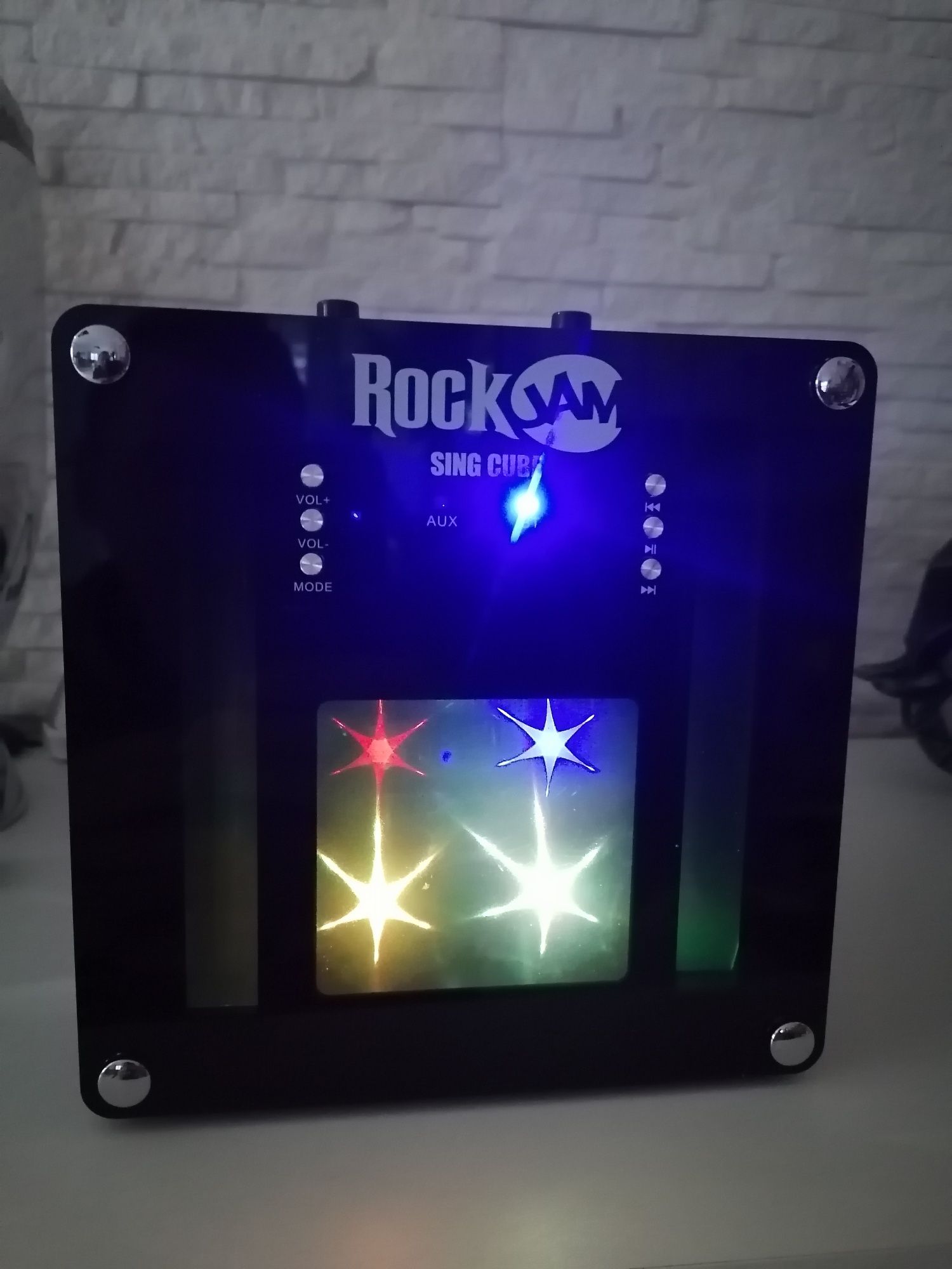 Zestaw do karaoke RockJam SingCube czarny
