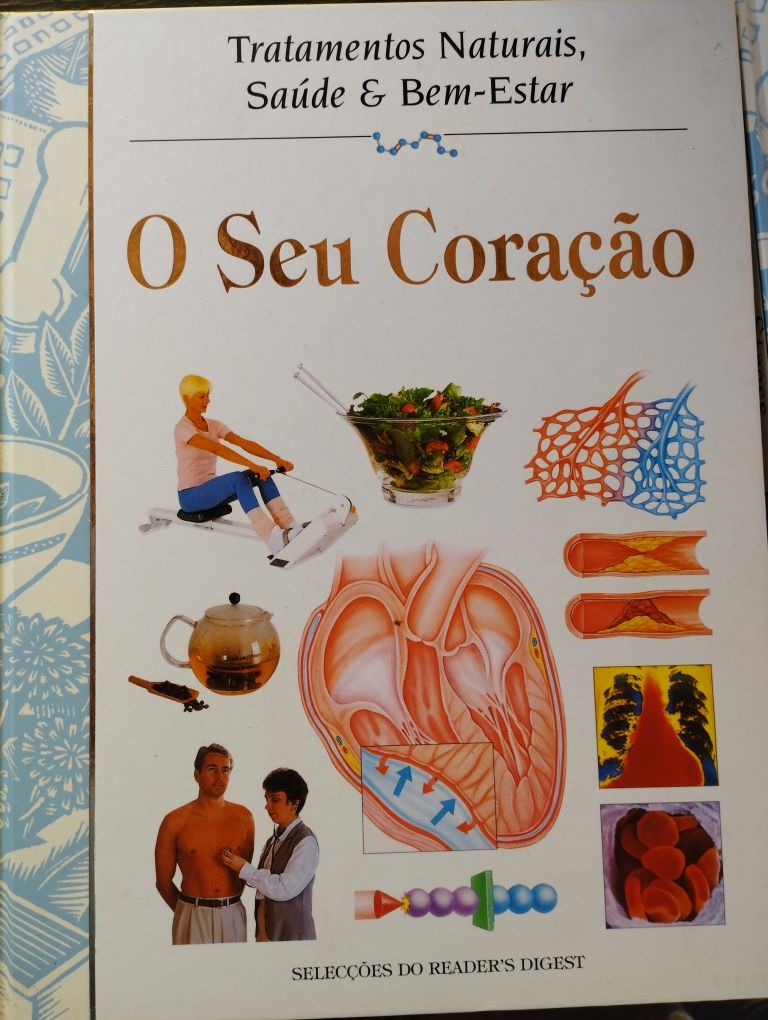 Três livros de saúde