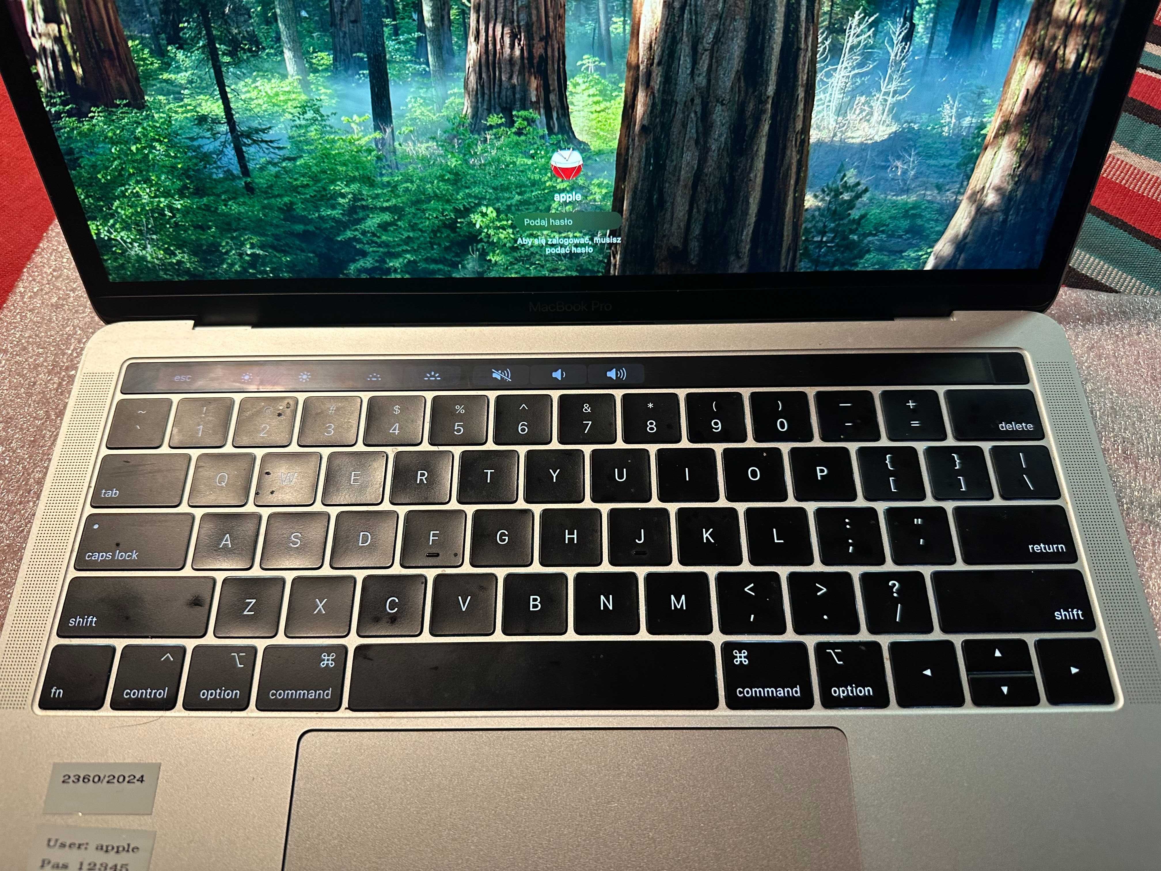 MacBook Pro 13,3 inch 2019 1,4 GHz
