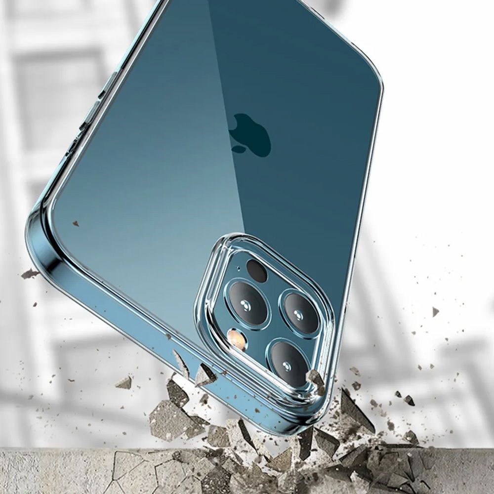 Back Case 2 Mm Perfect Do Iphone 15 Pro Max Przezroczysty
