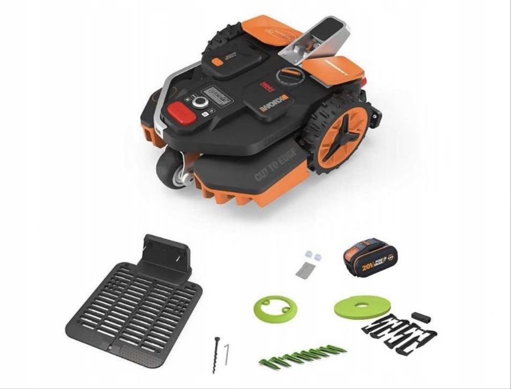 Robot koszący worx VISION 600 NOWY 3 lata gw. PL