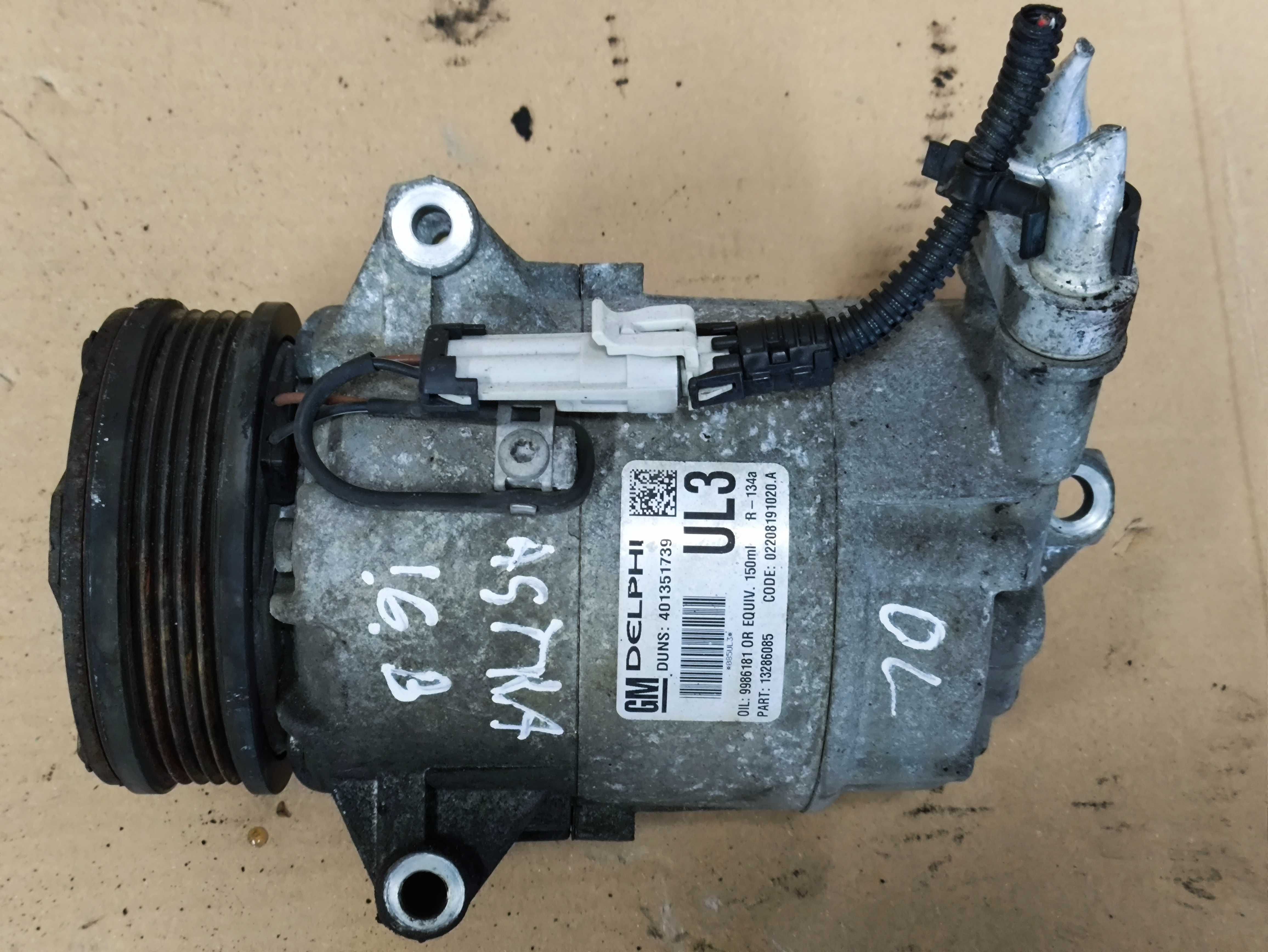 Sprężarka klimatyzacji Opel Astra III H 1.6 16v 1328/6085 Siedlce