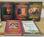 Zestaw 5 książek. Wojciech Cejrowski. Gringo Podróżnik Rio Anaconda