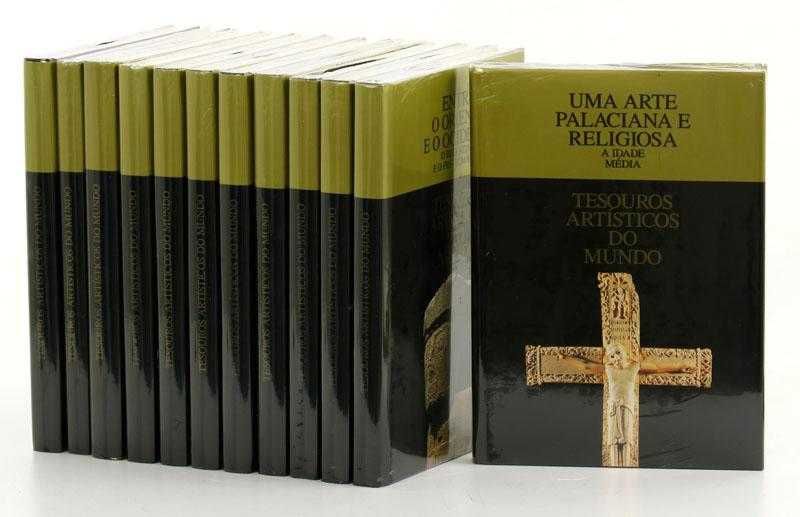 Enciclopédias "Tesouros Artísticos do Mundo" - 10 e 30 volumes