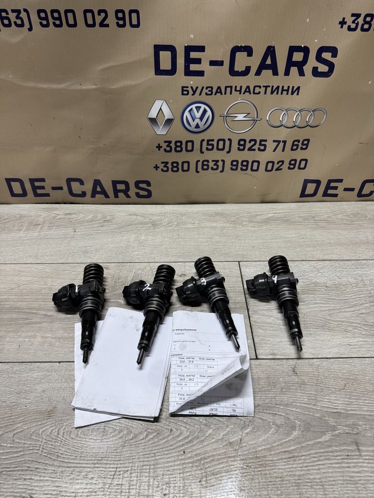 Форсунки 2.0 sdi caddy 0414720232 038130073br 038130073ap
