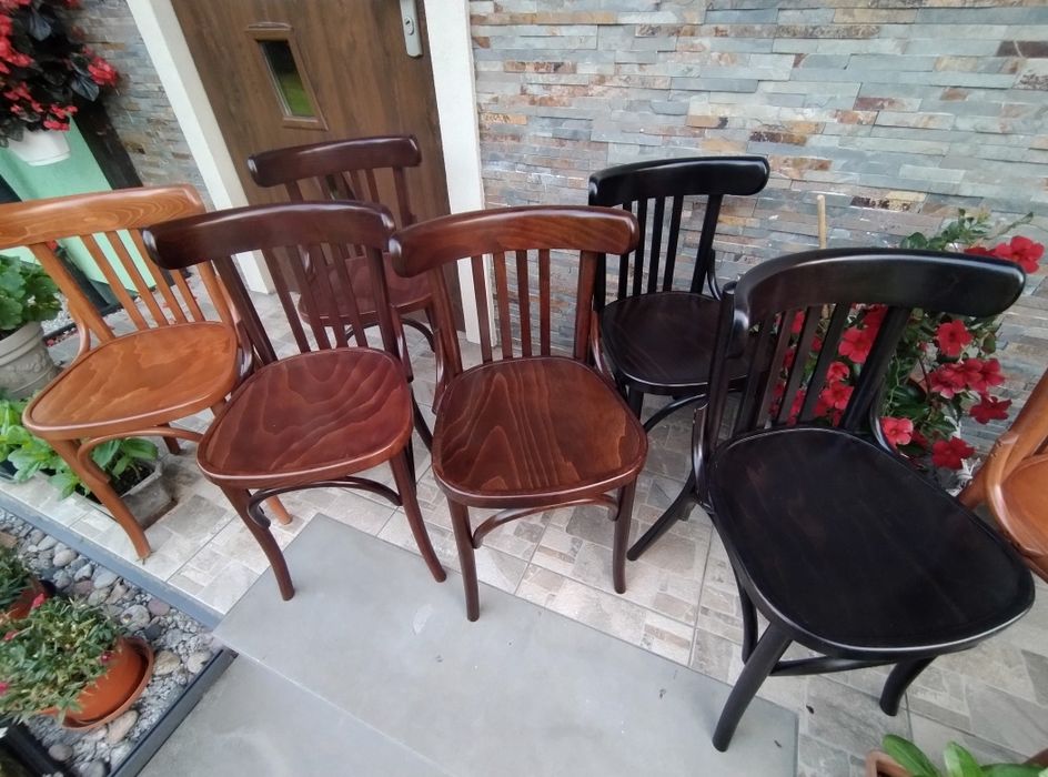 Nowe krzesła gięte Fameg