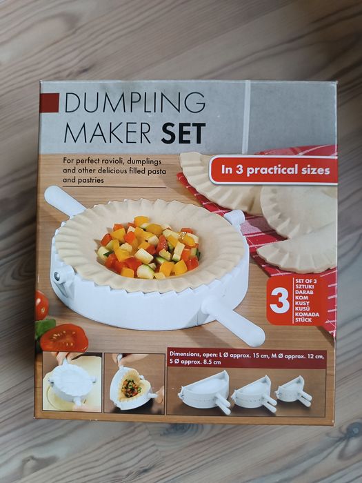 Foremki do lepienia pierogów 3 sztuki w zestawie