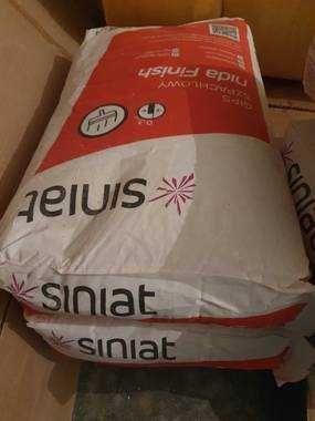 Gips szpachlowy Nida Start, Finish 25kg - 5 worków