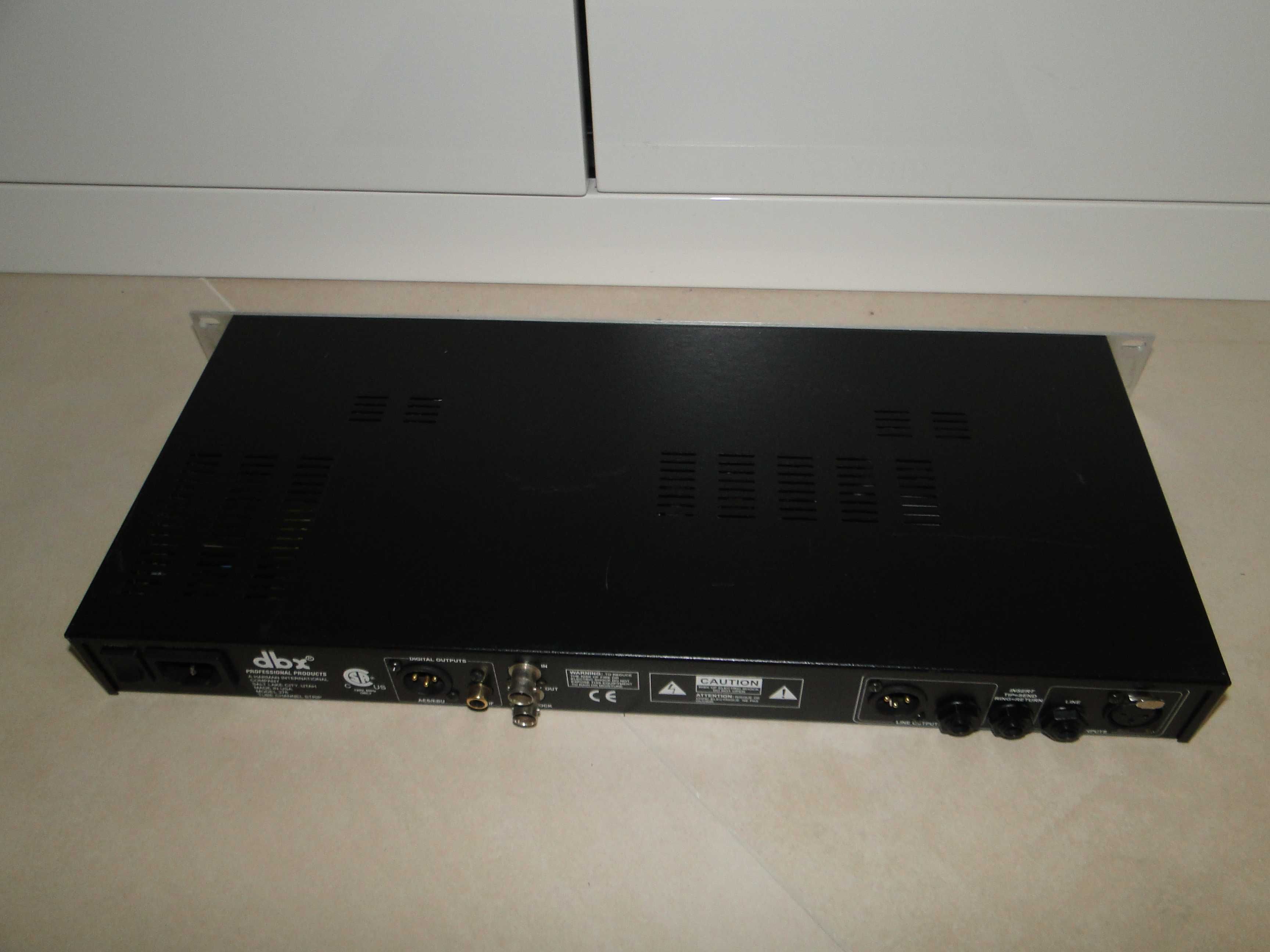 Lampowy Przedwzmacniacz Mikrofon Kompresor DBX 376 TUBE CHANNEL STRIP