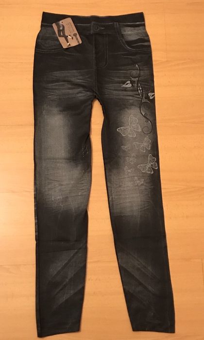 Leggings imitação jeans