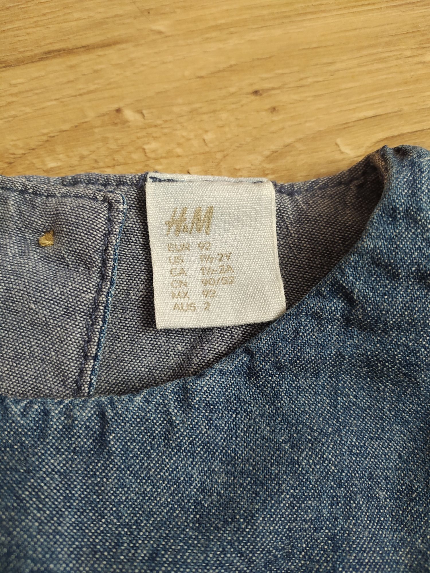 Sukienka jeans hm 92