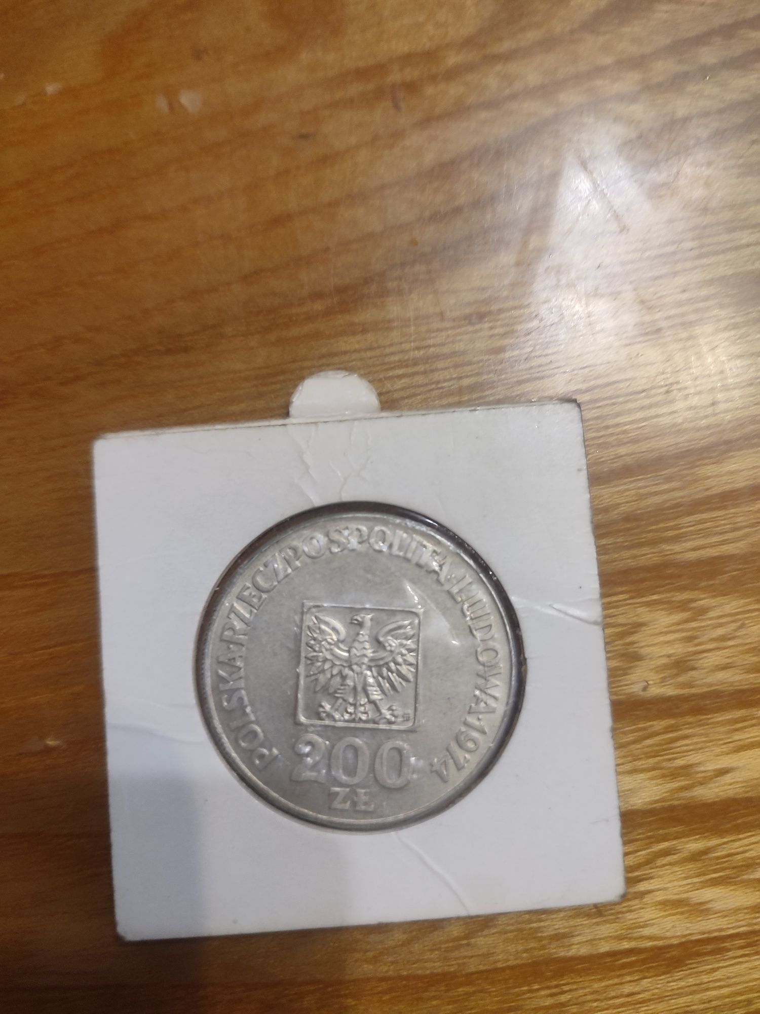 Moneta mapka 30 lat prl