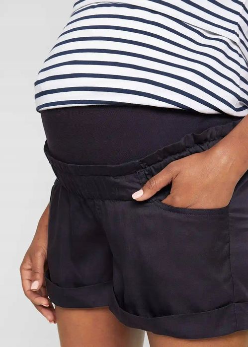 B.P.C szorty ciążowe BEŻOWE ^52