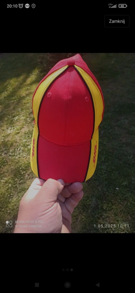 Czapka z daszkiem DHL