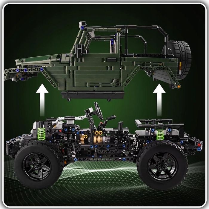 Конструктор Джип Wrangler - Mould King 13124