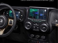 Jeep Wrangler JK LED приборная панель, магнитола, камера, вент. Решетк