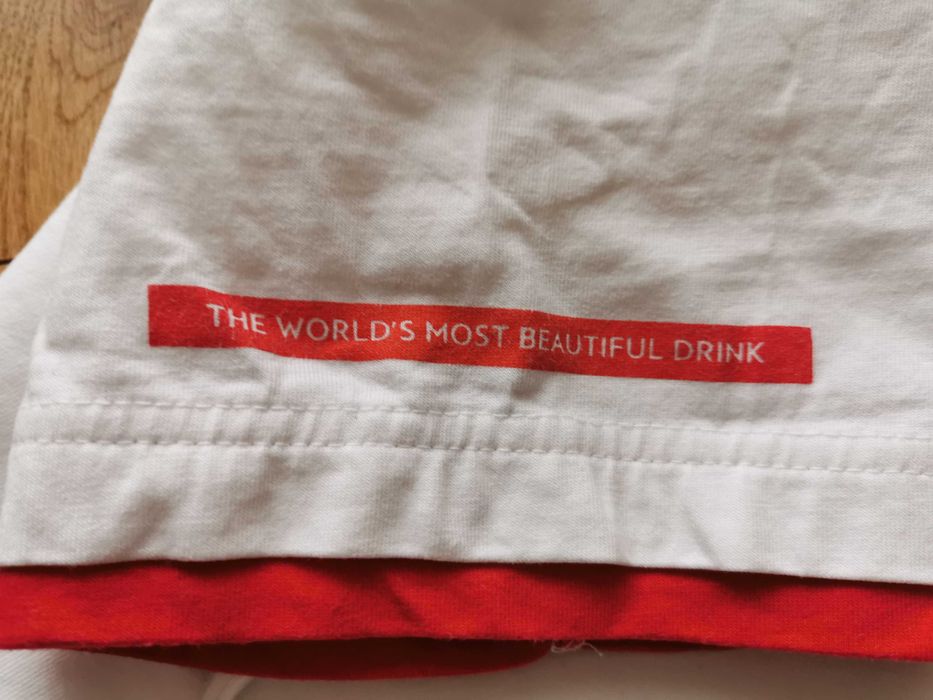oryginalna biała koszulka polo Martini r. M