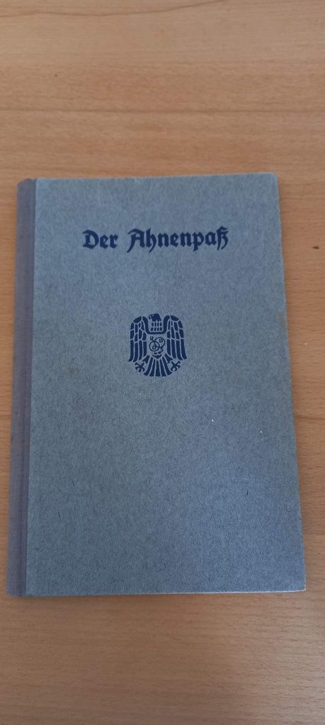 Stary niemiecki paszport