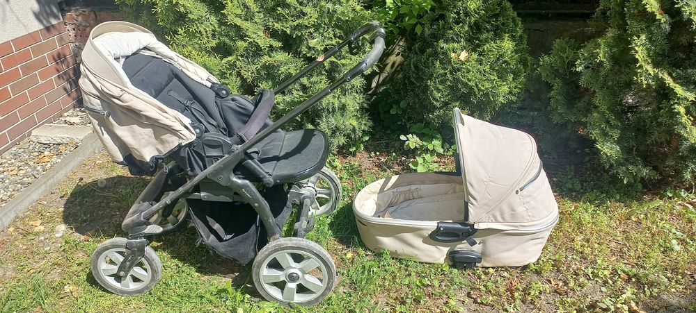 Wózek X-Lander 2w1 – Gondola + Spacerówka + śpiworek + torba+parasolka